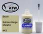 Preview: BMW, Sahara Beige Metallic, 443: 20ml Lackstift, von ATW Autoteile West.